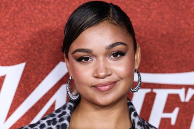 Amerikalı aktris ve model Madison Bailey, 10 Ağustos 2023 'te NeueHouse Los Angeles' ta düzenlenen Variety 2023 Power of Young Hollywood Kutlamasına katıldı.. 