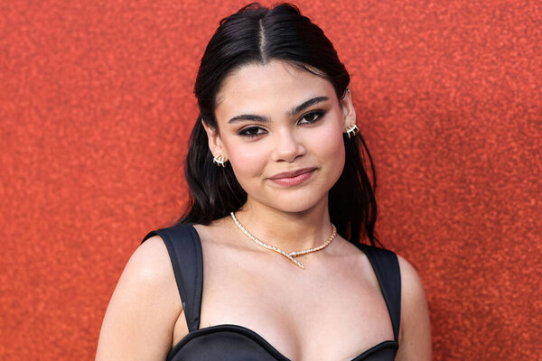 American actress Ariana Greenblatt arrives at the Variety 2023 Power Of Young Hollywood Celebration held at NeueHouse Los Angeles on August 10, 2023 in Hollywood, Los Angeles, California, United States. 