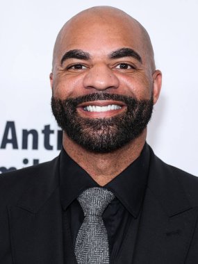 Amerikalı eski profesyonel basketbolcu Carlos Boozer, 18 Ağustos 2023 'te Beverly Hilton Hotel' de düzenlenen 23. Geleneksel Harold ve Carole Pompa Vakfı Galası 'na geldi.. 
