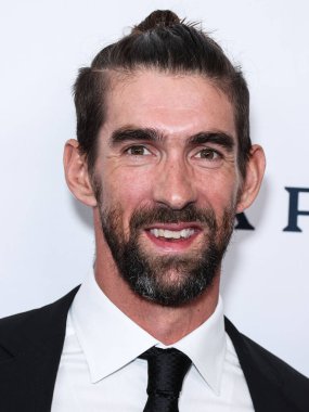 Amerikalı eski yüzücü Michael Phelps, 18 Ağustos 2023 'te Beverly Hilton Oteli' nde düzenlenen 23. Harold ve Carole Pompa Vakfı Galasına geldi.. 