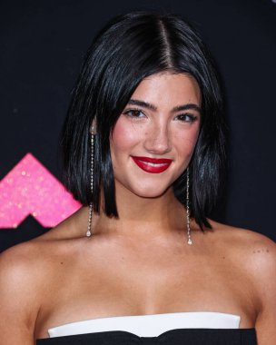Charli D 'Amelio, 12 Eylül 2023 tarihinde Newark, New Jersey' de Prudential Center 'da düzenlenen 2023 MTV Video Müzik Ödülleri' ne ulaştı..