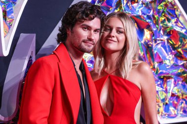 Chase Stokes ve Kelsea Ballerini, 12 Eylül 2023 tarihinde Newark, New Jersey, ABD 'deki Prudential Center' da düzenlenen 2023 MTV Video Müzik Ödülleri 'ne geldiler..