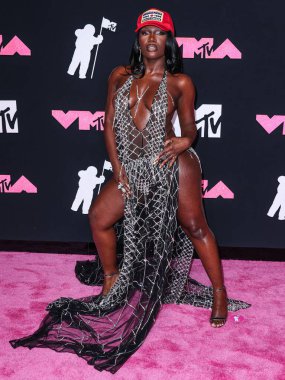Doechii arrives at the 2023 MTV Video Music Awards held at the Prudential Center on September 12, 2023 in Newark, New Jersey, United States.