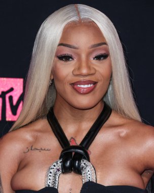 GloRilla arrives at the 2023 MTV Video Music Awards held at the Prudential Center on September 12, 2023 in Newark, New Jersey, United States.