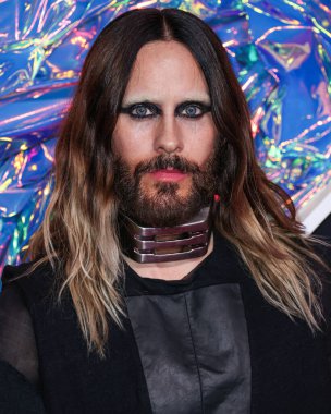 Jared Leto, 12 Eylül 2023 tarihinde Newark, New Jersey, ABD 'de Prudential Center' da düzenlenen 2023 MTV Video Müzik Ödülleri 'ne ulaştı..
