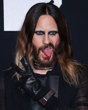 Jared Leto, 12 Eylül 2023 tarihinde Newark, New Jersey, ABD 'de Prudential Center' da düzenlenen 2023 MTV Video Müzik Ödülleri 'ne ulaştı..