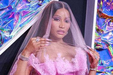 Nicki Minaj, 12 Eylül 2023 tarihinde Newark, New Jersey, ABD 'deki Prudential Center' da düzenlenen 2023 MTV Video Müzik Ödülleri 'ne ulaştı..
