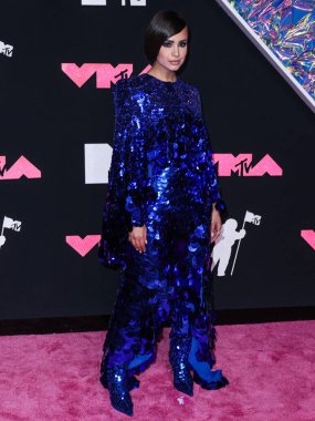 Alexandre Vauthier 'i giyen Sofya Carson, 12 Eylül 2023' te Newark, New Jersey, ABD 'deki Prudential Center' da düzenlenen 2023 MTV Video Müzik Ödülleri 'ne ulaştı..