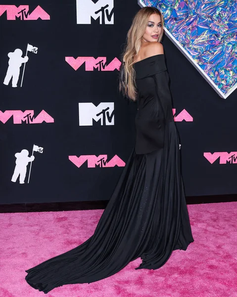 Rita Ora Arrives 2023 Mtv Video Music Awards Held Prudential — Stock Photo, Image