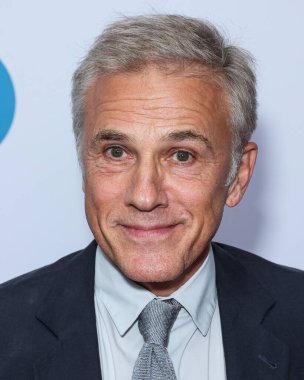 Alman ve Avusturyalı aktör Christoph Waltz, Los Angeles Filarmoni Orkestrası 'nın Frank Gehry onuruna düzenlenen 20. yıl dönümü kutlamasına 5 Ekim 2023' te Los Angeles, Kaliforniya 'daki Walt Disney Konser Salonu' nda geldi. Fotoğraf: Xavier Collin /