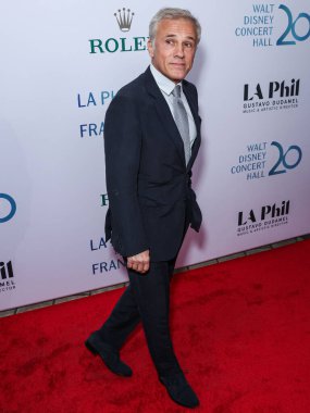 Alman ve Avusturyalı aktör Christoph Waltz, Los Angeles Filarmoni Orkestrası 'nın Frank Gehry onuruna 5 Ekim 2023' te Los Angeles, Kaliforniya, ABD 'deki Walt Disney Konser Salonu' nda düzenlenen 20. yıldönümü kutlamasına geldi..