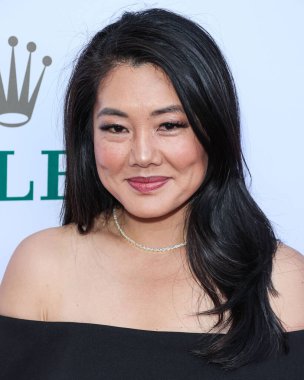 Çinli-Amerikan televizyon kişiliği ve girişimcisi Crystal Kung Minkoff, Los Angeles Filarmoni Orkestrası 'nın 20. yıl dönümü şerefine Frank Gehry' nin 5 Ekim 2023 'te Los Angeles, Kaliforniya' daki Walt Disney Konser Salonu 'nda düzenlenen galasına geldi.