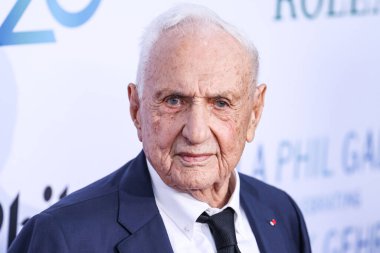 Kanadalı-Amerikalı mimar ve tasarımcı Frank Gehry, Los Angeles Filarmoni Orkestrası 'nın 20. yıl dönümü şerefine Frank Gehry' nin 5 Ekim 2023 'te Los Angeles, Kaliforniya' daki Walt Disney Konser Salonu 'nda düzenlediği törene geldi.