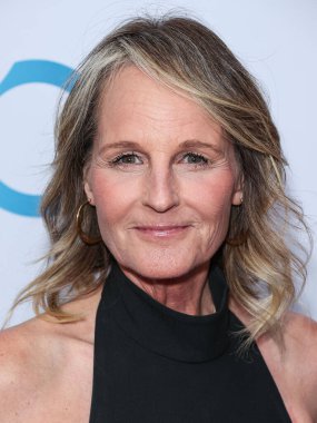 Amerikalı aktris ve yönetmen Helen Hunt, Los Angeles Filarmoni Orkestrası 'nın 20. yıl dönümü kutlamasına katıldı. Frank Gehry, 5 Ekim 2023' te Los Angeles, Kaliforniya 'da Walt Disney Konser Salonu' nda düzenlendi..