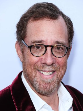 Amerikalı film yapımcısı Rob Minkoff, Los Angeles Filarmoni Orkestrası 'nın Frank Gehry onuruna 5 Ekim 2023' te Los Angeles, Kaliforniya 'da Walt Disney Konser Salonu' nda düzenlenen 20. yıl dönümü kutlamasına geldi..