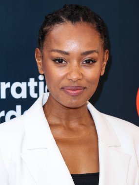 İngiliz aktris Melanie Liburd, 6 Ekim 2023 'te Los Angeles, Kaliforniya, ABD' deki Skirball Kültür Merkezi 'nde düzenlenen Step Up Yıllık İlham Ödülleri' ne geldi..