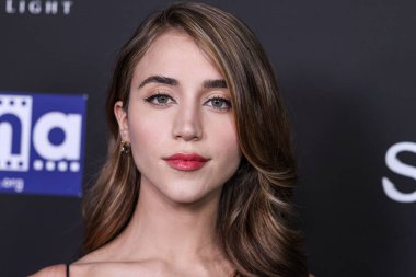 Amerikalı aktris Caylee Cowan, 10 Ekim 2023 'te Hollywood, Los Angeles' taki TCL Çin Tiyatrosu IMAX 'ta düzenlenen 23. Yıllık Çığlık Festivali - Los Angeles Sümer Filmleri' İlahiyatının galası