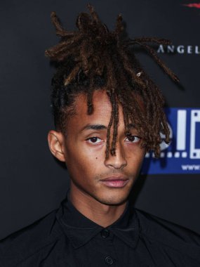 Amerikalı rapçi ve aktör Jaden Smith, 10 Ekim 2023 'te Hollywood, Los Angeles' taki TCL Çin Tiyatrosu IMAX 'ta düzenlenen 23. Yıllık Korku Filmleri Festivali - Los Angeles Açılış Gecesi - Sümer Filmlerinin İlahiyatının galası