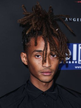 Amerikalı rapçi ve aktör Jaden Smith, 10 Ekim 2023 'te Hollywood, Los Angeles' taki TCL Çin Tiyatrosu IMAX 'ta düzenlenen 23. Yıllık Korku Filmleri Festivali - Los Angeles Açılış Gecesi - Sümer Filmlerinin İlahiyatının galası