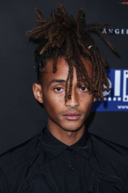 Amerikalı rapçi ve aktör Jaden Smith, 10 Ekim 2023 'te Hollywood, Los Angeles' taki TCL Çin Tiyatrosu IMAX 'ta düzenlenen 23. Yıllık Korku Filmleri Festivali - Los Angeles Açılış Gecesi - Sümer Filmlerinin İlahiyatının galası