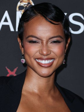 Amerikalı aktris ve model Karrueche Tran, 10 Ekim 2023 'te Hollywood, Los Angeles' taki TCL Çin Tiyatrosu IMAX 'te düzenlenen 23. Yıllık Korku Filmleri Festivali - Los Angeles Açılış Gecesi - Sümer Filmleri' İlahiyatının galası 'na geldi.