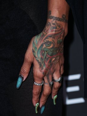 Amerikalı aktris ve model Karrueche Tran, 10 Ekim 2023 'te Hollywood, Los Angeles' taki TCL Çin Tiyatrosu IMAX 'te düzenlenen 23. Yıllık Korku Filmleri Festivali - Los Angeles Açılış Gecesi - Sümer Filmleri' İlahiyatının galası 'na geldi.