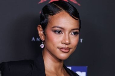 Amerikalı aktris ve model Karrueche Tran, 10 Ekim 2023 'te Hollywood, Los Angeles' taki TCL Çin Tiyatrosu IMAX 'te düzenlenen 23. Yıllık Korku Filmleri Festivali - Los Angeles Açılış Gecesi - Sümer Filmleri' İlahiyatının galası 'na geldi.