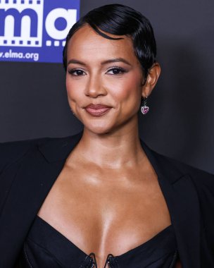 Amerikalı aktris ve model Karrueche Tran, 10 Ekim 2023 'te Hollywood, Los Angeles' taki TCL Çin Tiyatrosu IMAX 'te düzenlenen 23. Yıllık Korku Filmleri Festivali - Los Angeles Açılış Gecesi - Sümer Filmleri' İlahiyatının galası 'na geldi.