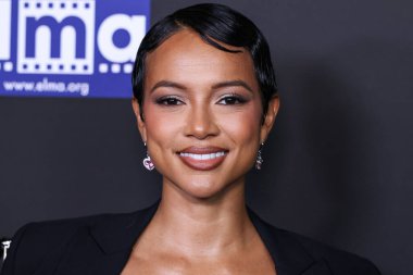 Amerikalı aktris ve model Karrueche Tran, 10 Ekim 2023 'te Hollywood, Los Angeles' taki TCL Çin Tiyatrosu IMAX 'te düzenlenen 23. Yıllık Korku Filmleri Festivali - Los Angeles Açılış Gecesi - Sümer Filmleri' İlahiyatının galası 'na geldi.