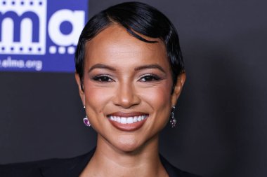 Amerikalı aktris ve model Karrueche Tran, 10 Ekim 2023 'te Hollywood, Los Angeles' taki TCL Çin Tiyatrosu IMAX 'te düzenlenen 23. Yıllık Korku Filmleri Festivali - Los Angeles Açılış Gecesi - Sümer Filmleri' İlahiyatının galası 'na geldi.