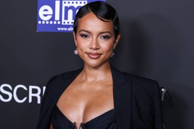 Amerikalı aktris ve model Karrueche Tran, 10 Ekim 2023 'te Hollywood, Los Angeles' taki TCL Çin Tiyatrosu IMAX 'te düzenlenen 23. Yıllık Korku Filmleri Festivali - Los Angeles Açılış Gecesi - Sümer Filmleri' İlahiyatının galası 'na geldi.