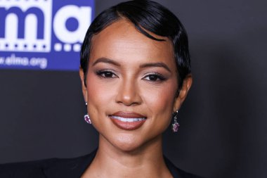 Amerikalı aktris ve model Karrueche Tran, 10 Ekim 2023 'te Hollywood, Los Angeles' taki TCL Çin Tiyatrosu IMAX 'te düzenlenen 23. Yıllık Korku Filmleri Festivali - Los Angeles Açılış Gecesi - Sümer Filmleri' İlahiyatının galası 'na geldi.