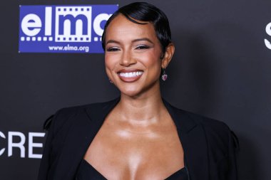 Amerikalı aktris ve model Karrueche Tran, 10 Ekim 2023 'te Hollywood, Los Angeles' taki TCL Çin Tiyatrosu IMAX 'te düzenlenen 23. Yıllık Korku Filmleri Festivali - Los Angeles Açılış Gecesi - Sümer Filmleri' İlahiyatının galası 'na geldi.