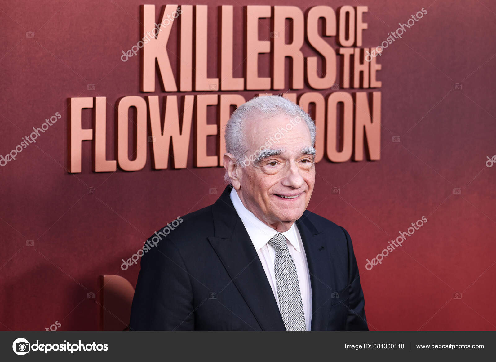 American Italian Filmmaker Actor Martin Scorsese Arrives Los Angeles