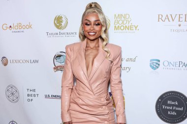 Blac Chyna (Angela White), 25 Ekim 2023 'te Hollywood, Los Angeles, Kaliforniya, ABD' deki Taglyan Kompleksi 'nde düzenlenen 4..