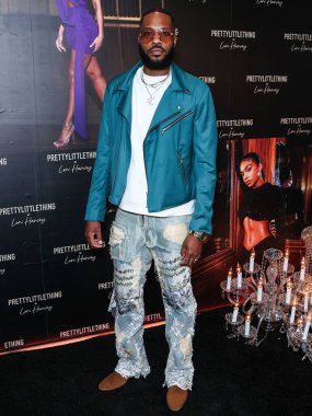 Kendall Kyndall, 8 Kasım 2023 'te Batı Hollywood EDITION Oteli' ndeki Sunset at EDITION 'da düzenlenen PrettyLittleThing X Lori Harvey Party Wear Collection Launch' a varır..