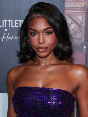 Lori Harvey, 8 Kasım 2023 'te Batı Hollywood EDITION Oteli' ndeki Sunset at EDITION 'da düzenlenen Lori Harvey Party Wear Collection Launch' a gelir..