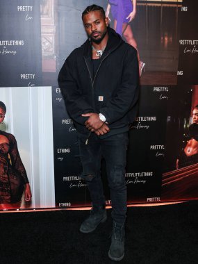 Trevor Jackson, 8 Kasım 2023 'te Batı Hollywood EDITION Oteli' ndeki Sunset at EDITION (Bodrum Kulübü) 'nde düzenlenen Lori Harvey Party Wear Collection Launch' a gelir..