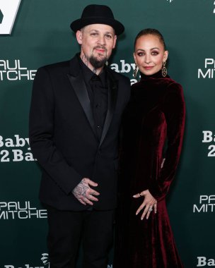 Joel Madden ve Nicole Richie, 11 Kasım 2023 'te Batı Hollywood, Los Angeles, Kaliforniya, ABD' de bulunan Pasifik Tasarım Merkezi 'nde Paul Mitchell tarafından sunulan 2023 Bebek Galası' na geldiler..