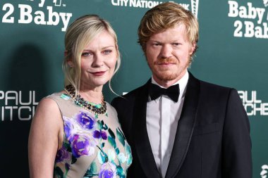 Kirsten Dunst ve Jesse Plemons, 11 Kasım 2023 'te Batı Hollywood, Los Angeles, Kaliforniya, ABD' deki Pasifik Tasarım Merkezi 'nde Paul Mitchell tarafından sunulan 2023 Bebek Galası' na geldiler..