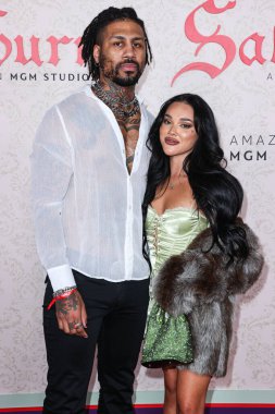 Dom Gabriel ve Cely Vazquez 14 Kasım 2023 'te Los Angeles, Kaliforniya' da Ace Hotel 'deki The Theatre' da düzenlenen Amazon MGM Stüdyolarının Los Angeles galasına geldiler..