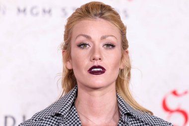 Amerikalı aktris Katherine McNamara, 14 Kasım 2023 'te Ace Hotel' deki The Theatre at Ace Hotel 'de düzenlenen' Saltburn 'adlı Amazon MGM Stüdyolarının Los Angeles Premiere' ine geldi..
