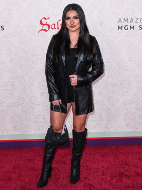 Tati McQuay, 14 Kasım 2023 'te Los Angeles, Kaliforniya' da Ace Hotel 'deki The Theatre' da düzenlenen Amazon MGM Stüdyoları 'nın Los Angeles prömiyerine geldi..