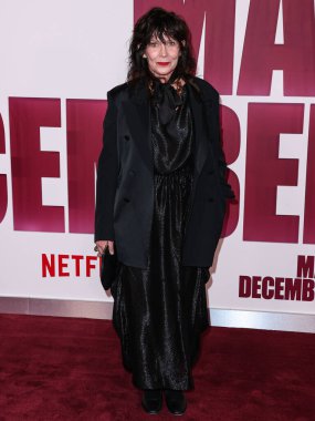 Nisan Napier, Netflix 'in 16 Kasım 2023' te Los Angeles, Kaliforniya, ABD 'deki Akademi Sinema Müzesi' nde gerçekleştirdiği 'Mayıs' ın galasına geldi..