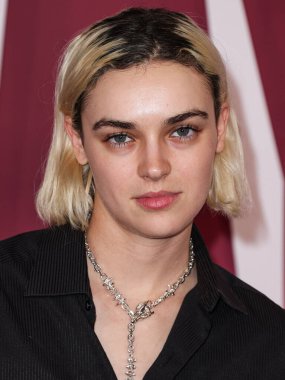 Amerikalı aktris Ava Capri, Netflix 'in 16 Kasım 2023 tarihinde Los Angeles, Kaliforniya, ABD' deki Akademi Sinema Müzesi 'nde düzenlenen' Mayıs 'ın galasına geldi.. 