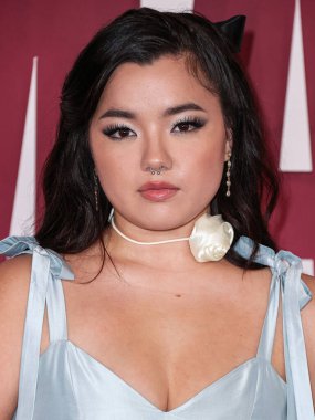 Amerikalı aktris Elizabeth Yu, Netflix 'in 16 Kasım 2023' te Los Angeles, Kaliforniya, ABD 'deki Akademi Sinema Müzesi' nde düzenlenen 'Mayıs' ın galasına geldi.. 