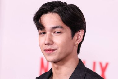 Gabriel Chung, Netflix 'in 16 Kasım 2023' te Los Angeles, Kaliforniya, ABD 'deki Akademi Sinema Müzesi' nde düzenlenen 'Mayıs' ın galasına geldi.. 