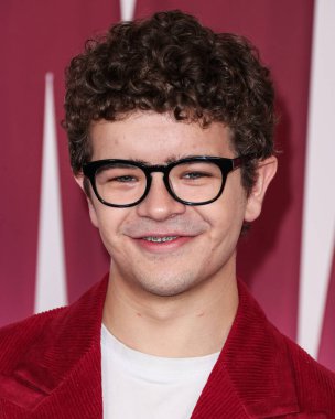 Amerikalı aktör Gaten Matarazzo, Netflix 'in 16 Kasım 2023 tarihinde Los Angeles, Kaliforniya, ABD' deki Akademi Sinema Müzesi 'nde düzenlenen' Mayıs 'ın Los Angeles prömiyerine geldi.. 