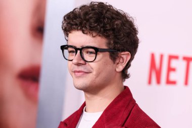 Amerikalı aktör Gaten Matarazzo, Netflix 'in 16 Kasım 2023 tarihinde Los Angeles, Kaliforniya, ABD' deki Akademi Sinema Müzesi 'nde düzenlenen' Mayıs 'ın Los Angeles prömiyerine geldi.. 