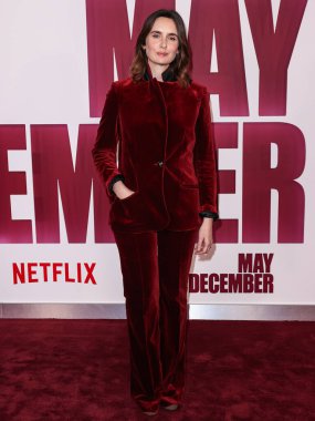 Sophie Mas, Netflix 'in 16 Kasım 2023' te Los Angeles, Kaliforniya, ABD 'deki Akademi Sinema Müzesi' nde düzenlenen 'Mayıs' ın galasına geldi.. 